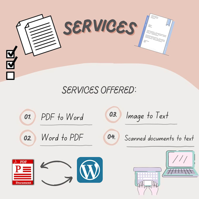 edit and convert text to text transcription
