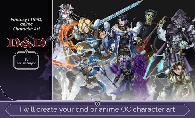 draw your dnd character, fantasy illustration, oc art