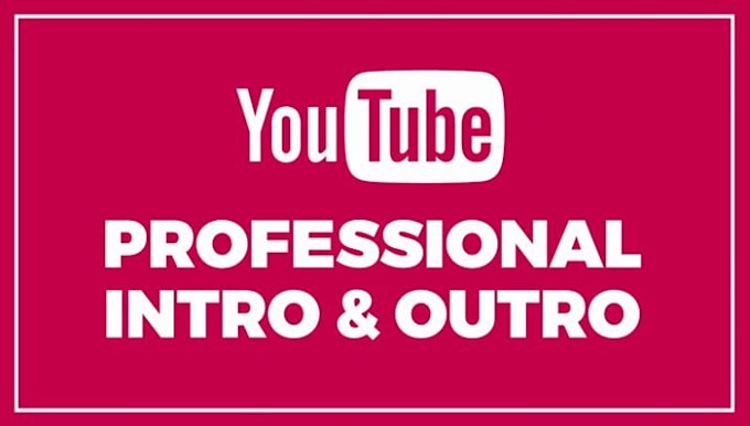 make unique youtube gaming intro and outro