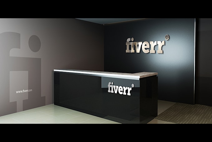 Download Put your logo in reception by Richhunter | Fiverr