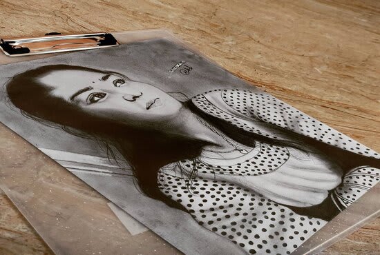 stunning realistic portrait art at low cost