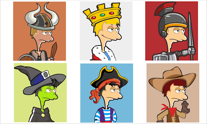 do awesome nft art with 1 design 10 different traits
