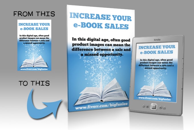 Create A 3d Ebook Display From Your 2d Book Cover By Bigfunlee