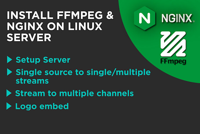 setup ffmpeg on your linux server for live streaming