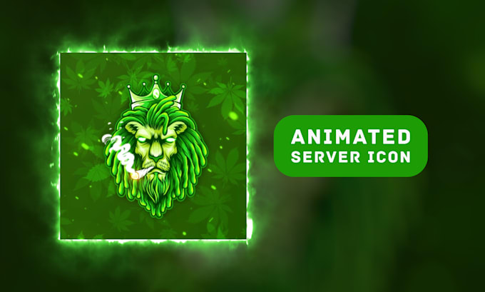 design animated discord icon for your discord server