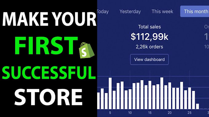 build you a high converting shopify dropshipping  store website