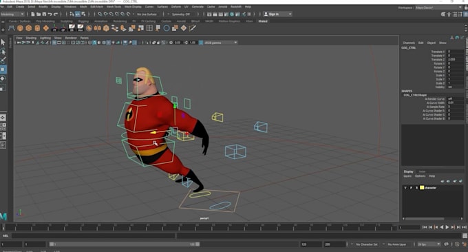 rig and skin your 3d character properly and effectively