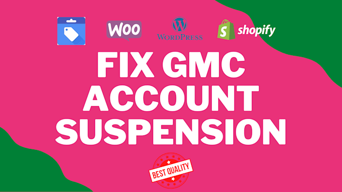 fix google merchant center suspension and misrepresentation