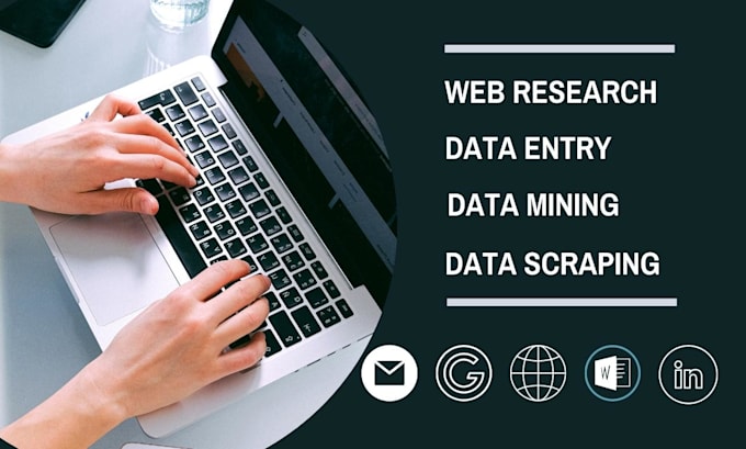 do accurate excel data entry, web research, and data collection