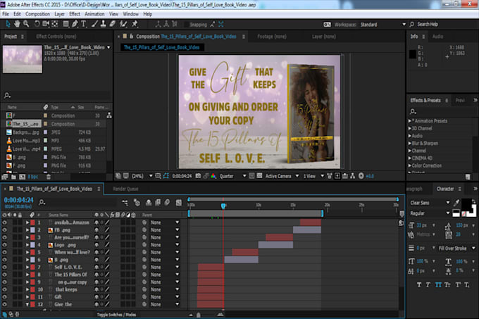 do book, ebook promotional video trailer