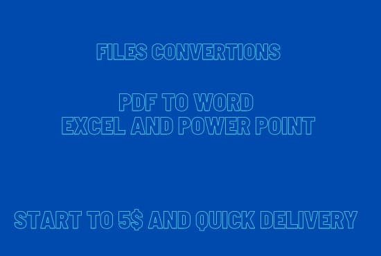 convert pdf to excel, ms word and powerpoint