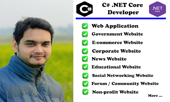 develop a secure and scalable website in asp dot net core