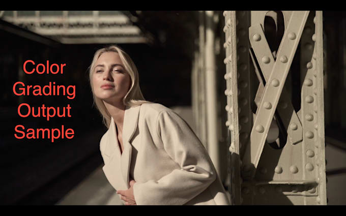 do colour grading for your video project
