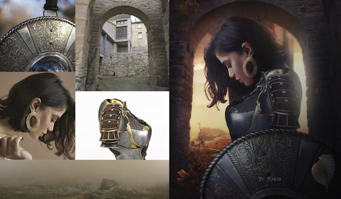 create custom artistic portraits and illustrations