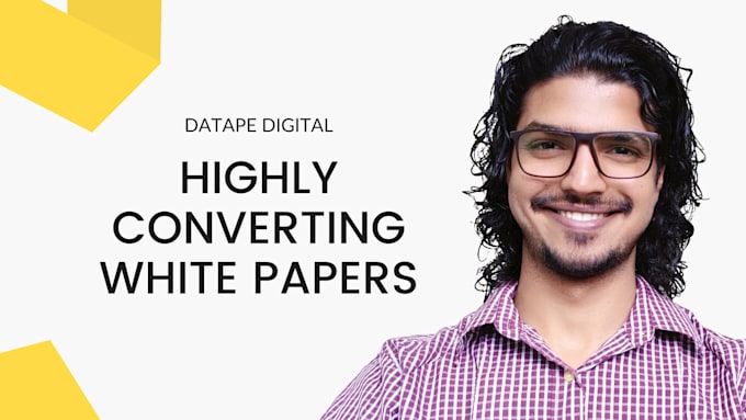create white papers to enrich your clients and convert them