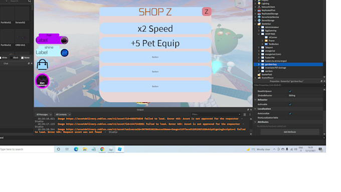 Professionally design your guis and uis for your roblox game by ...