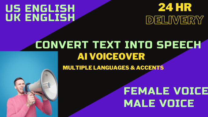 Convert Text Into Speech With Tts Ai Real Human Voice Over By Webnormstech Fiverr 