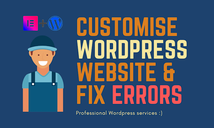 create booking forms, redesign and fix your wordpress elementor website