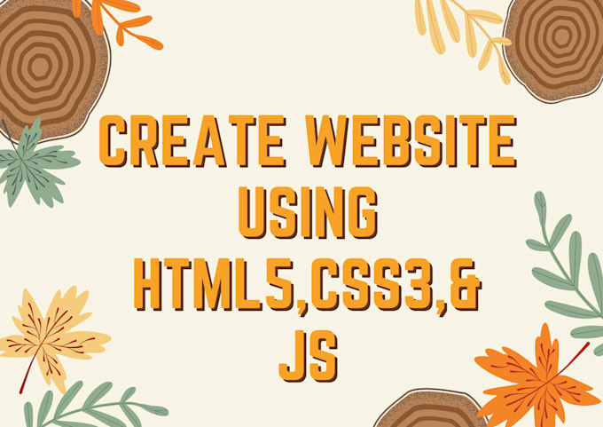 Create frontend website using html,css and javascript by Web24designer ...