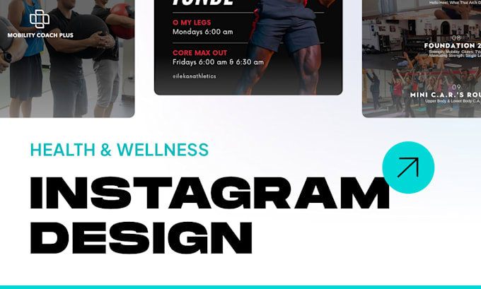 design health and wellness instagram posts