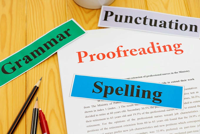 proofread and edit 3000 words within 24 hours