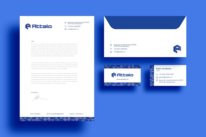 design an eye catching letterhead word template