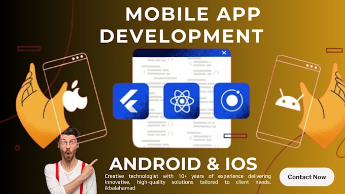 do ai mobile app development, ios development, android app creation , mobile app
