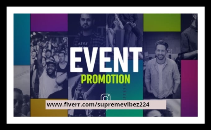 do event promotion, church, webinar, concert, and nightclubs