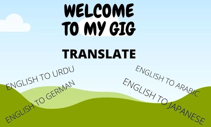 translate texts and documents in foreign languages