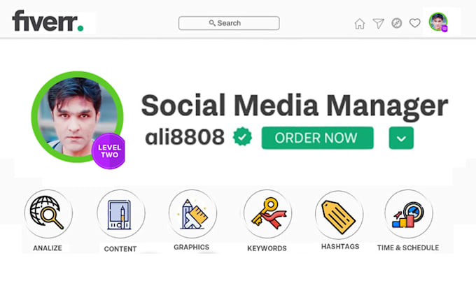 be your social media manager with a bonus promo video