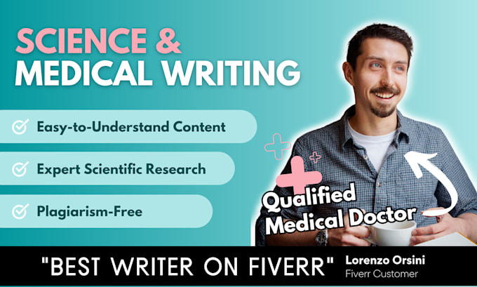 write high quality medical or scientific articles