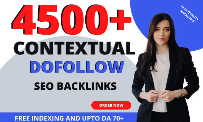 I will build high quality white hat SEO contextual dofollow backlinks link building