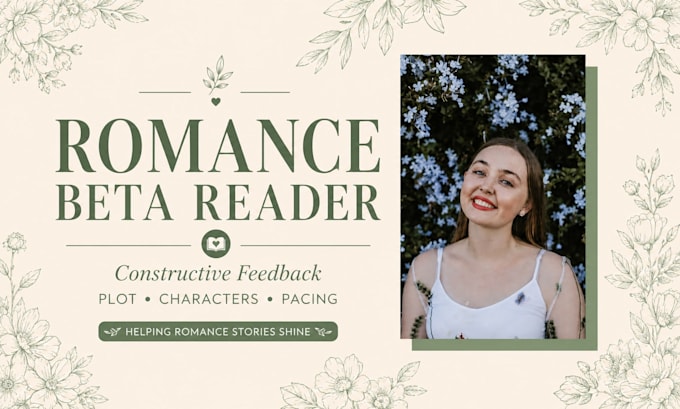 beta read your romance story and provide feedback