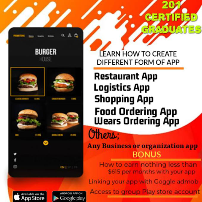 create a mobile app for your business