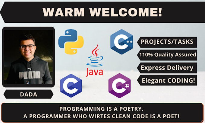 Code java, c, cpp, c sharp and python programming by Dada_procoderx ...