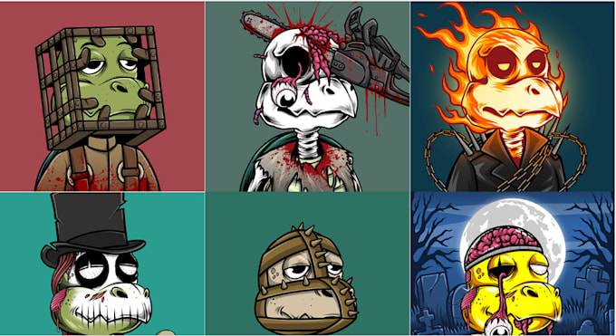 Creat awesome nft art collection with 100, 1k, 10k nfts by