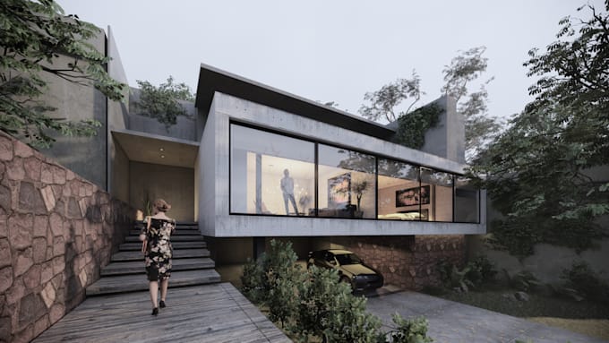 do architectural 3d rendering and animation by using enscape