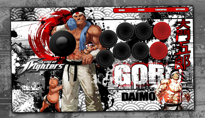 create a custom artwork for your fightstick or leverless