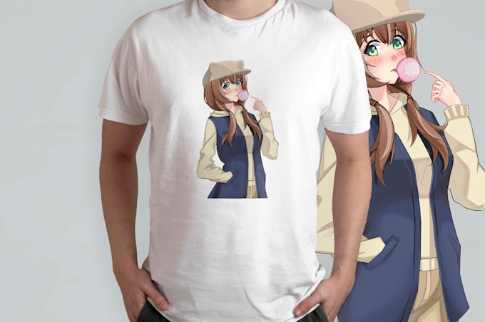 draw illustrations for your t shirt
