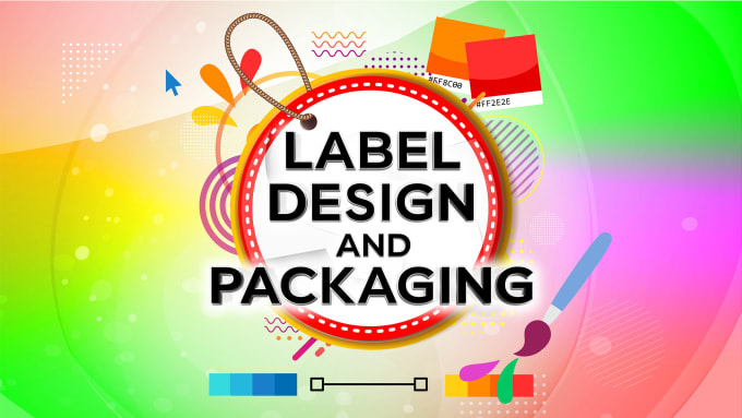 Hire a freelancer to create a label or a sticker, packaging design for your product or brand