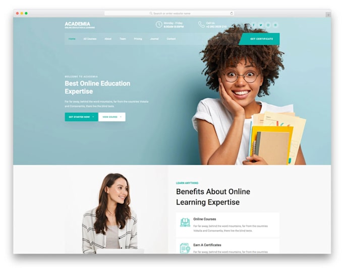 build online teaching ,schoool website with tutor,learndash, learnpress lms