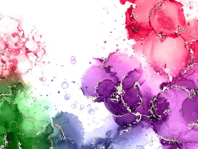 do digital abstract fluid ink artwork