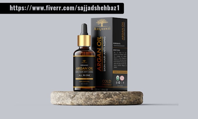 design cbd, hemp, essential oil bottle labels packaging