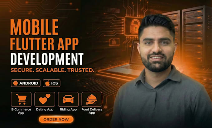 Develop a custom flutter mobile app for android and ios by N1developer ...