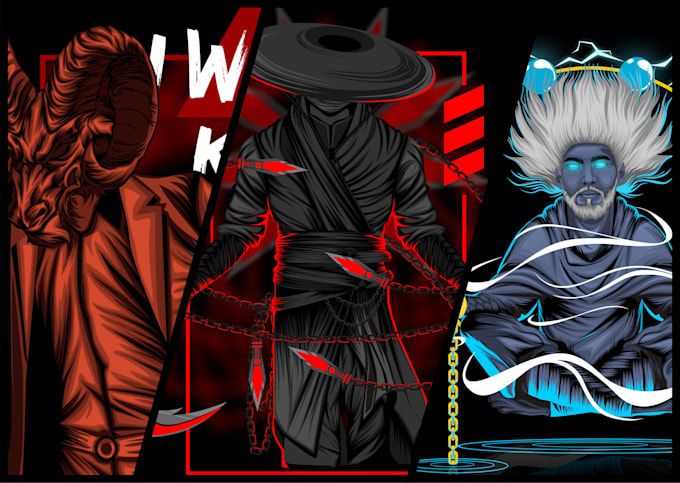 create amazing custom illustration designs with your ideas