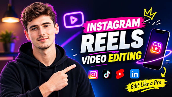 do social media short form video editor for tiktok, instagram reels and linkedin