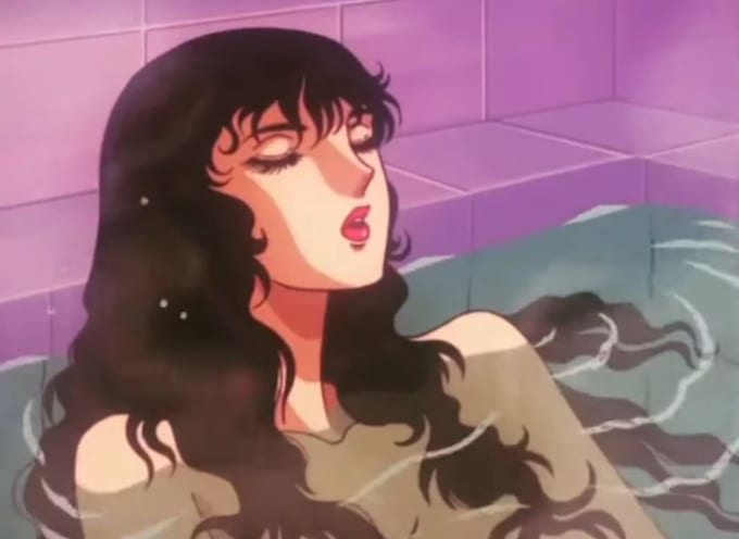 make an aesthetic vaporwave or lofi style video