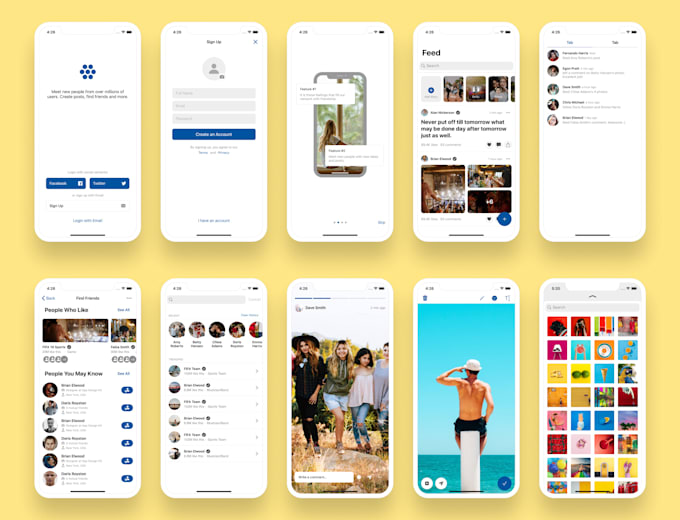 expert ios and android developer for food and banking apps