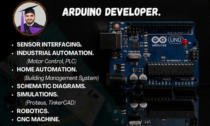 Do arduino and iot based projects with simulation by Tech_genx | Fiverr