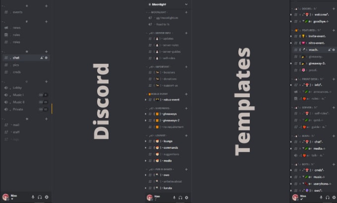 Make You An Aesthetic Discord Server By Darshan Fiverr